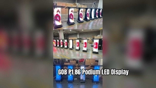 GOB P1.86 Podyum LED Ekran Yaratıcı LED Ekran W600×H1145.51mm